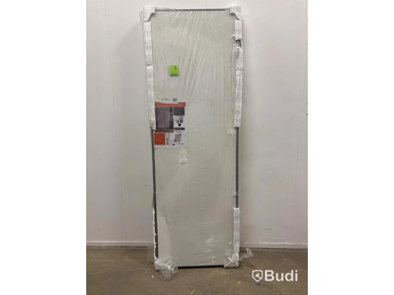 SKJUTDÖRR 1530X2355MM VIT/LJUSGRÅ 2-PACK