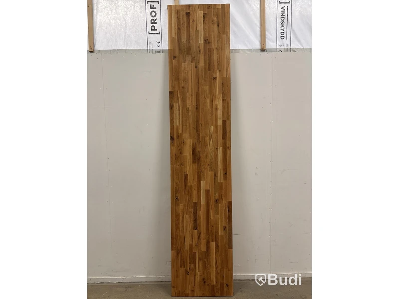 BÄNKSKIVA EK 2980X625X40MM B/C GRUNDOLJAD