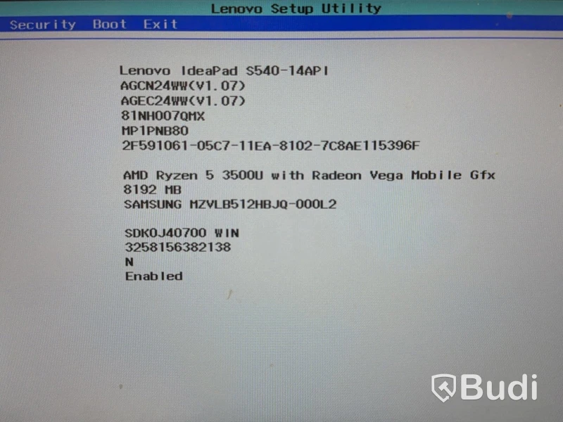 Laptop Lenovo IdeaPad S540, 14 tum