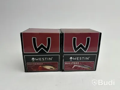 2 st. Paket med fiskedrag Westin, Bullteez och Ricky The Roach