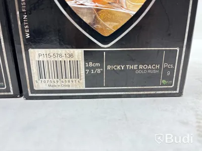 2 st. Paket med fiskedrag Westin, Bullteez och Ricky The Roach