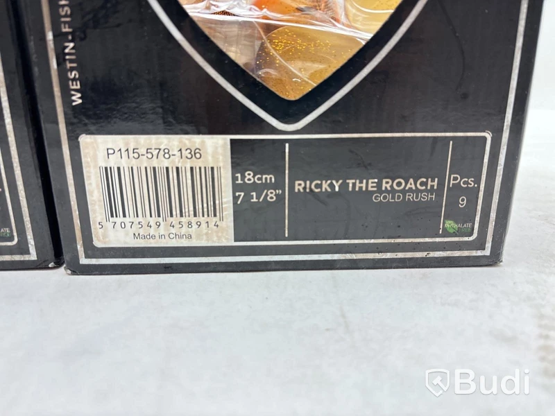 2 st. Paket med fiskedrag Westin, Bullteez och Ricky The Roach