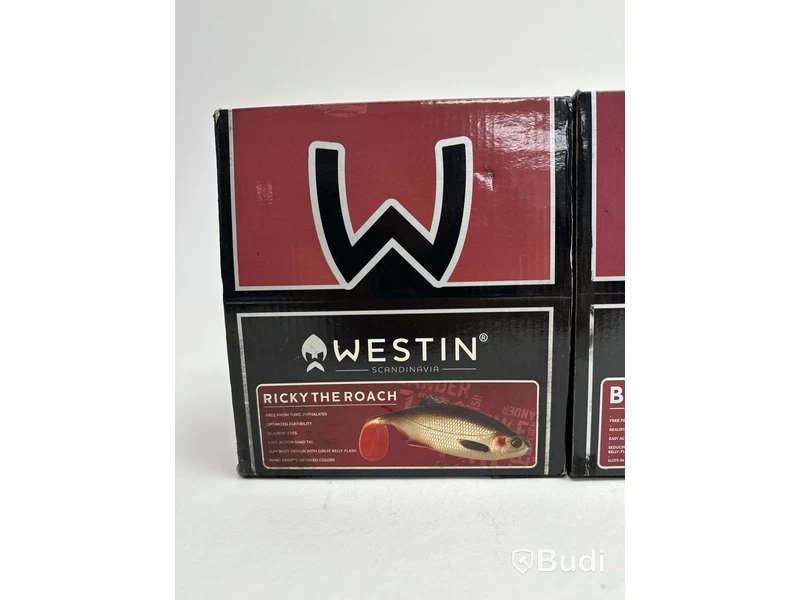 2 st. Paket med fiskedrag Westin, Bullteez och Ricky The Roach