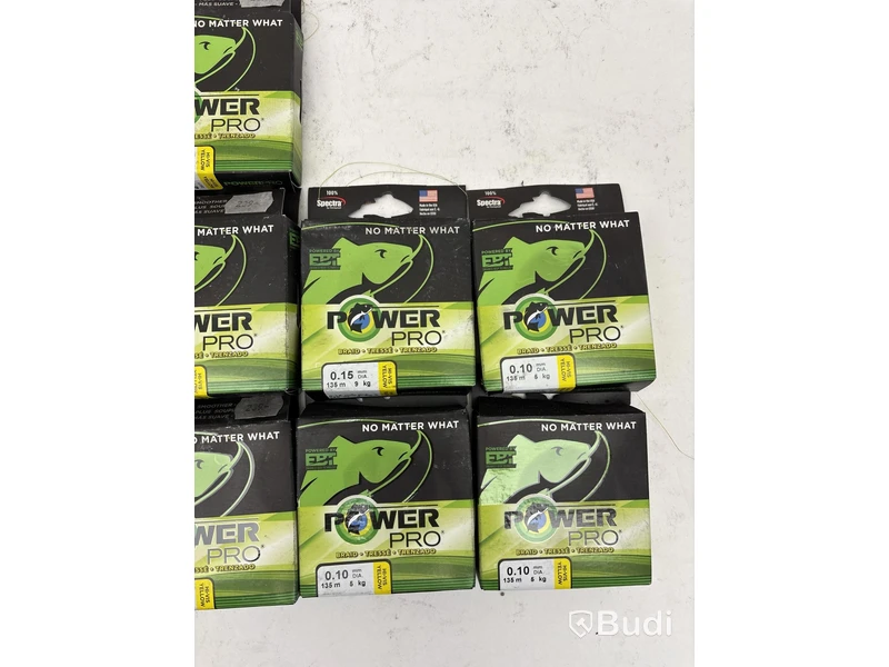 Parti med Fiskelinor Power Pro