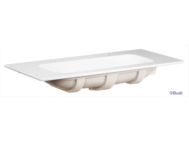 MÖBELTVÄTTSTÄLL GUSTAVSBERG, ARTIC 100CM 2 BL.HÅL, VIT