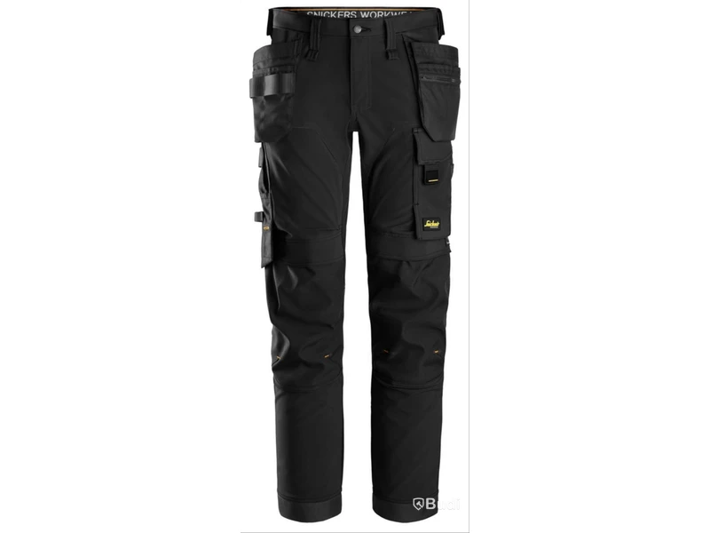 (NEW) SNICKERS WORK TROUSERS, 6275-0404, BLACK AW HF, SIZE 60
