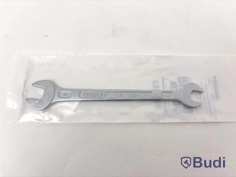 (NEW) 48 PCS. GEDORE NO. 6 DOUBLE OPEN-END WRENCHES - REF. 6 10X12 IN