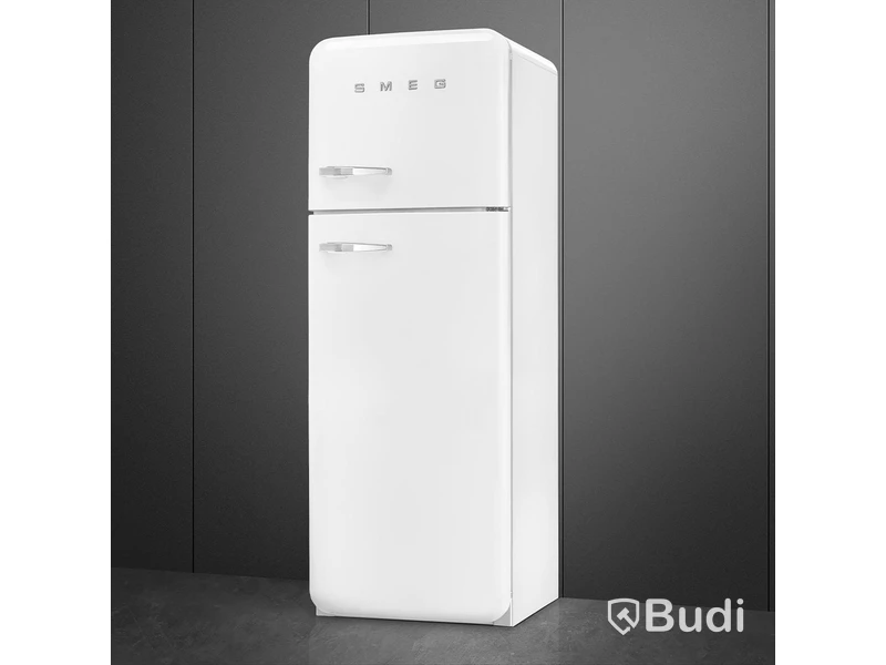 Smeg Fridge/Freezer, White, 50's Style Retro FAB30RWH6