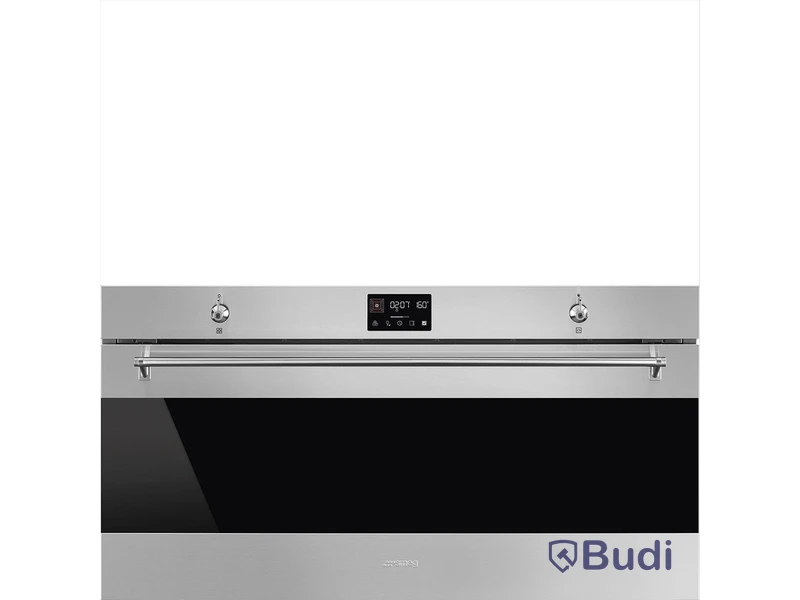 Smeg Fan-Assisted Compact Oven, 90 cm, Stainless Steel, Classic SFR9302TX