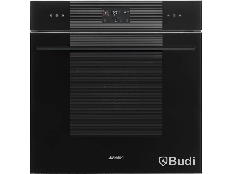 Termoventilerad ugn Smeg Svart, Linea SOP6102TB3