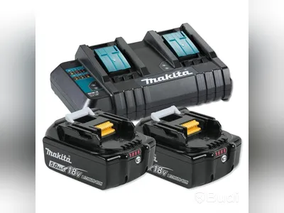 Laddpaket Makita, DC18SH + 2 st. BL1850B batterier