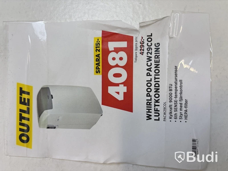 Luftkonditionering Whirlpool, PACw29COL
