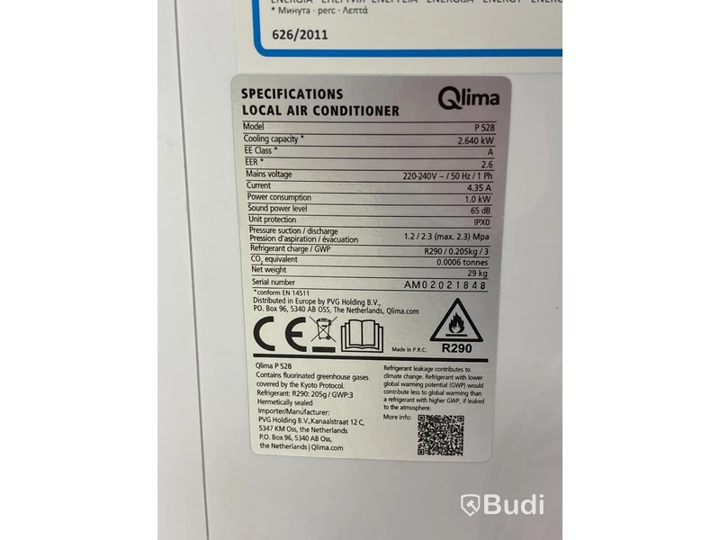 Air Conditioner, Qlima P528