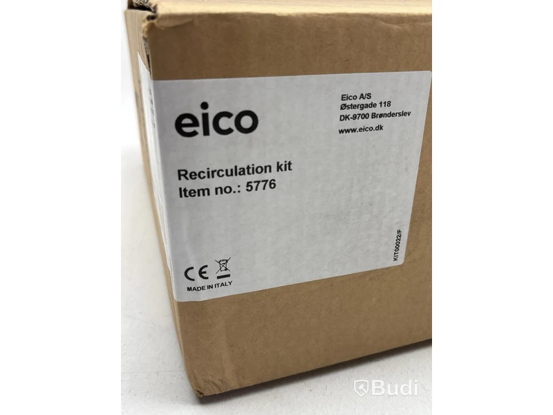 (NEW) Universal recirculation kit with ceramic filter, Eico 5776