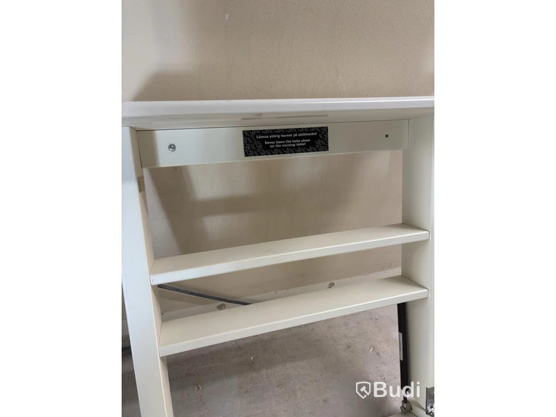 Robust wall-mounted changing table