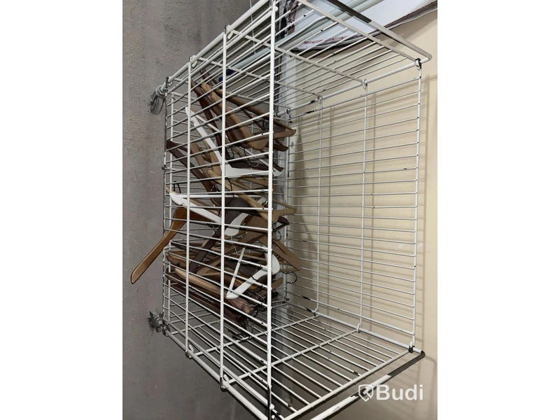 Laundry basket incl. ironing board and hangers