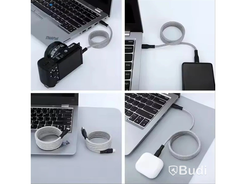 Parti med 5 st magnetiska usb-c laddkablar - fri frakt