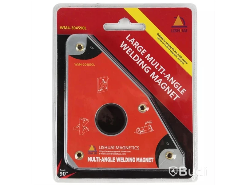 Parti med 4 st svetsmagneter 55kg i dragkraft - fri frakt
