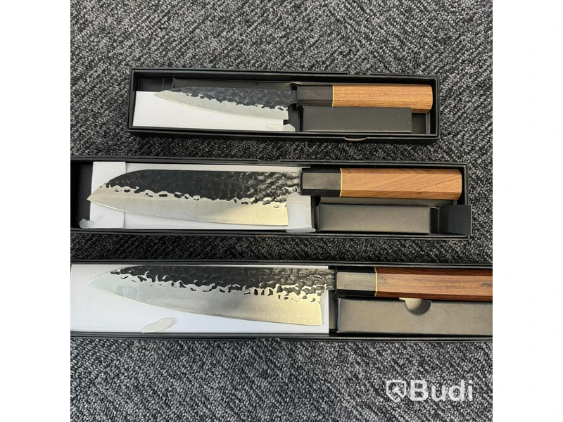 Parti med 4 st japanska knivset, 3 delar - fri frakt
