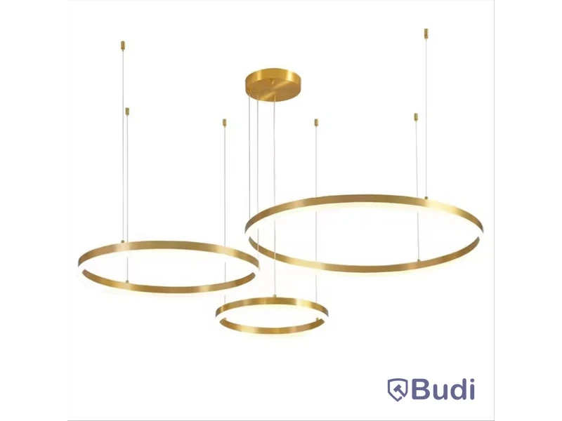Parti med 4 st lampset i ringar, circles 100 - fri frakt