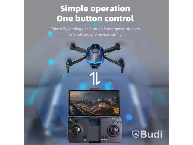 Parti med 4 st drönare, aeroflow, dualcamera, 4k - fri frakt