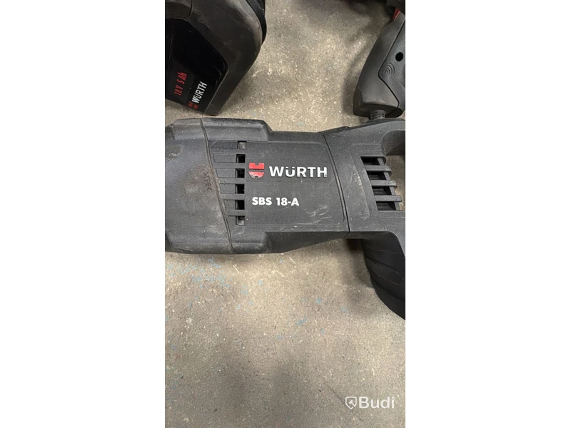 Parti med verktyg  Würth 18V