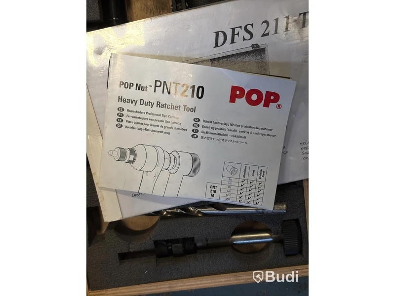 Blindnitmuttertång POP Nut PNT210