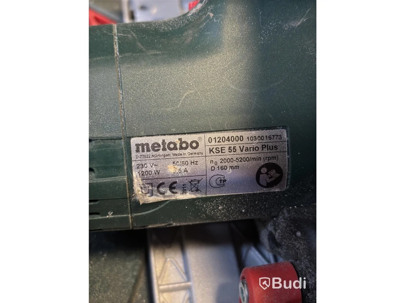 Dyk- och chandirkelsåg Metabo KSE 55 Varios Plus