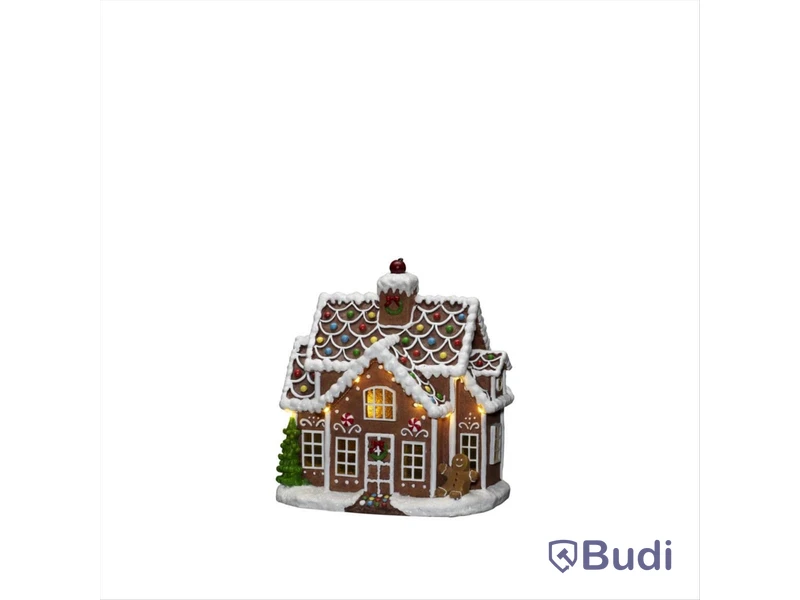 PEPPARKAKSHUS KONSTSMIDE B\/O 3XAA&USB