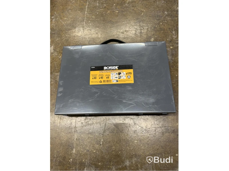 SPIRALBORRSATS IRONSIDE HSS, TIN 1-10MM 170ST PLÅTL 202689