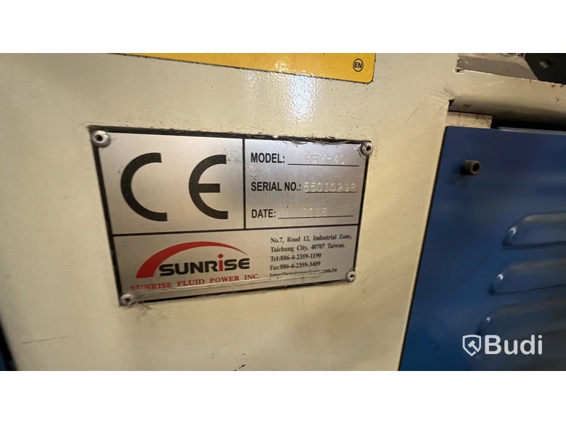 Sunrise HBM-40 Bending Machine