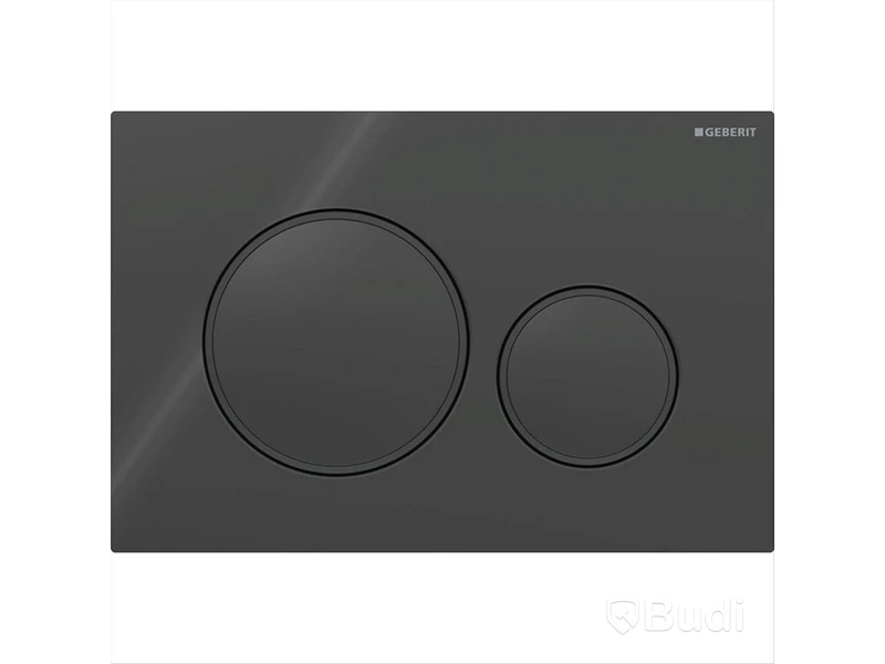 (NEW) GEBERIT FLUSH PLATE, BLACK