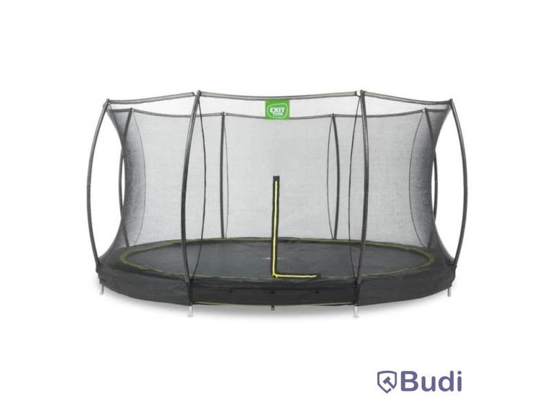 STUDSMATTA EXIT TOYS SILHOUETTE INGROUND SKYDDSNÄT Ø427CM SVART