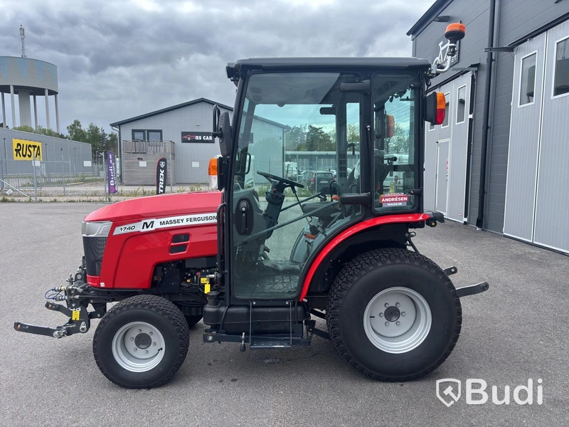 Massey Ferguson 1740 Compact Tractor - 2023 | Plow and Sand Spreader