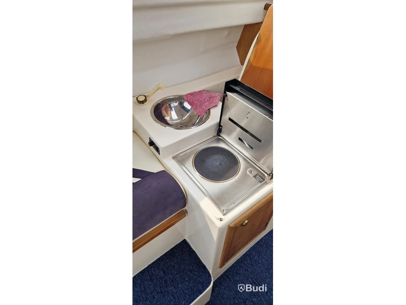 Flipper 630 OC with Yamaha 115 hp 4-stroke engine, 2002, with unbraked trailer