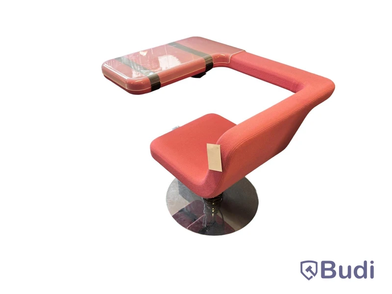 Kontorsstol Materia Clip rosa