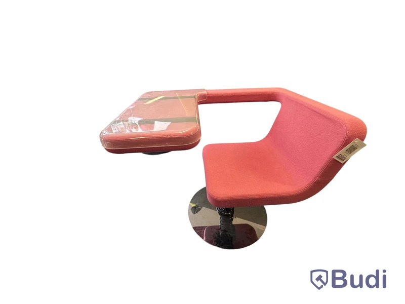 Kontorsstol Materia Clip rosa