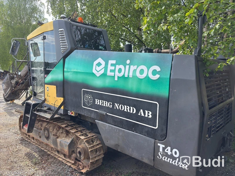 Borrvagn Atlas Copco Smartroc T40