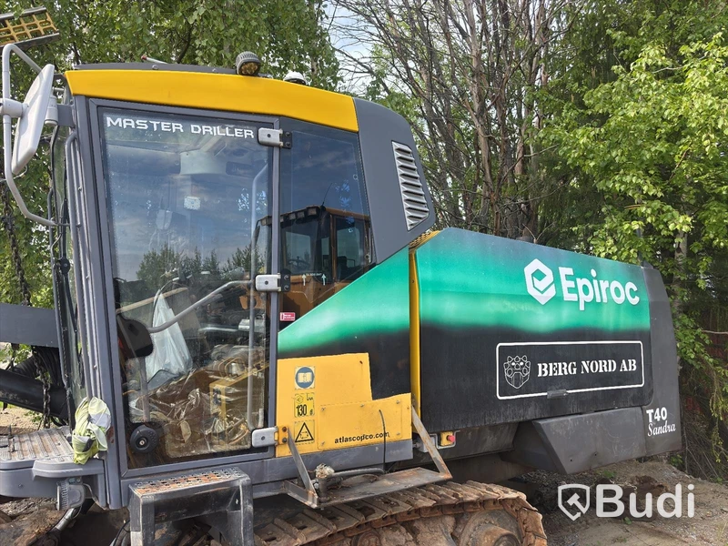 Borrvagn Atlas Copco Smartroc T40