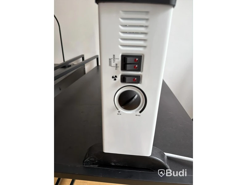 Elradiatorer Clas Ohlson, 2 st, 2000 W