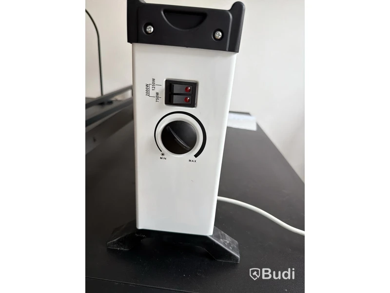 Elradiatorer Clas Ohlson, 2 st, 2000 W