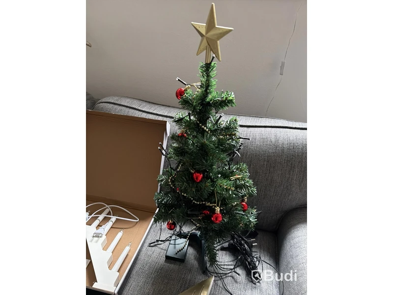 Christmas decorations, mixed lot