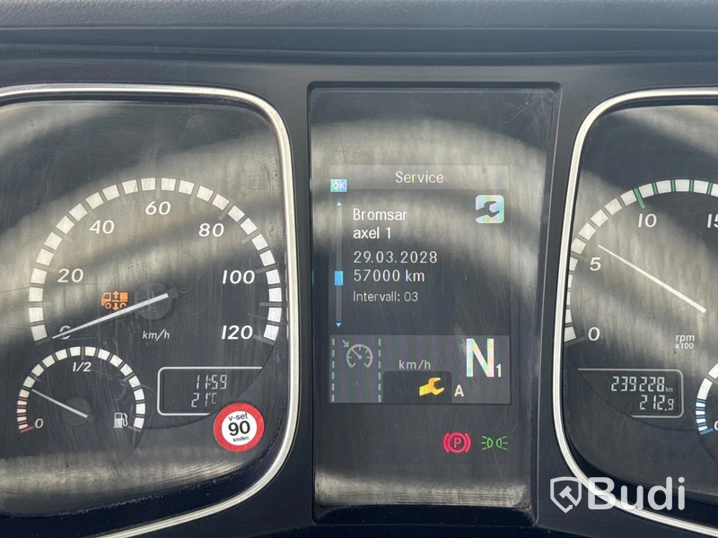 Slagbil Mercedes-Benz Actros -2019 |