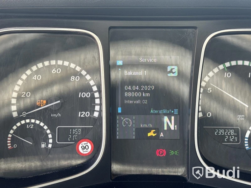 Slagbil Mercedes-Benz Actros -2019 |