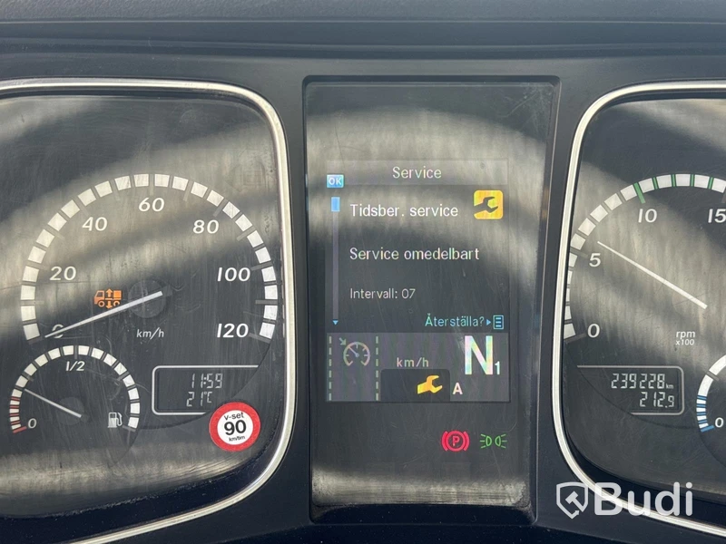 Slagbil Mercedes-Benz Actros -2019 |