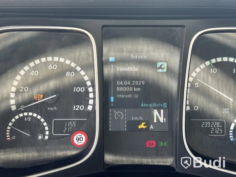 Slagbil Mercedes-Benz Actros -2019 |