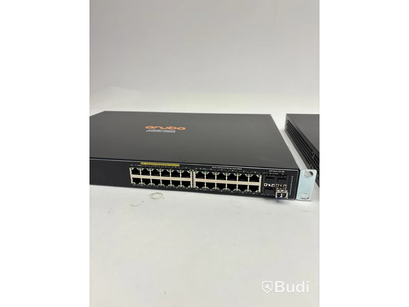 2 st. Nätverksswitch Aruba, 2530 24G poE+ switch j9773a
