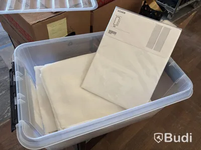 Lot of IKEA curtains