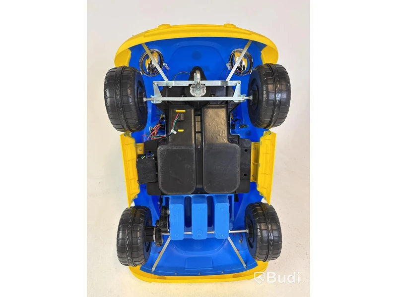 (NEW) Electric toy car, Romantic City KL-03, blue/yellow
