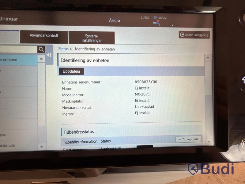 Sharp MX-3071 Printer